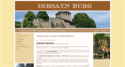 Desktop Screenshot of diesaynburg.de