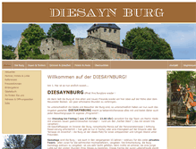 Tablet Screenshot of diesaynburg.de